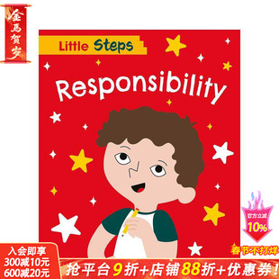 【现货】小步伐：责任 Little Steps: Responsibility 英文儿童插画故事绘本 进口童书