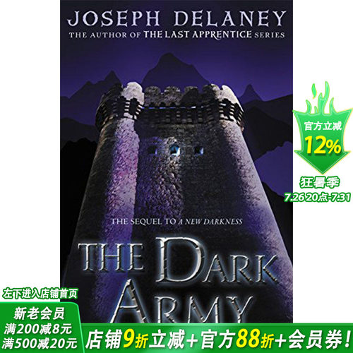 【现货】Dark Army, The，黑暗军队 英文原版图书籍进口正版 Joseph Delaney 青少年读物（*版）