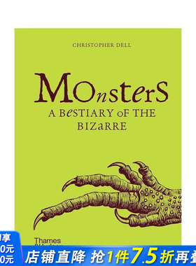 【现货】怪物 Monsters : A Bestiary of the Bizarre 原版英文人文历史 正版进口书
