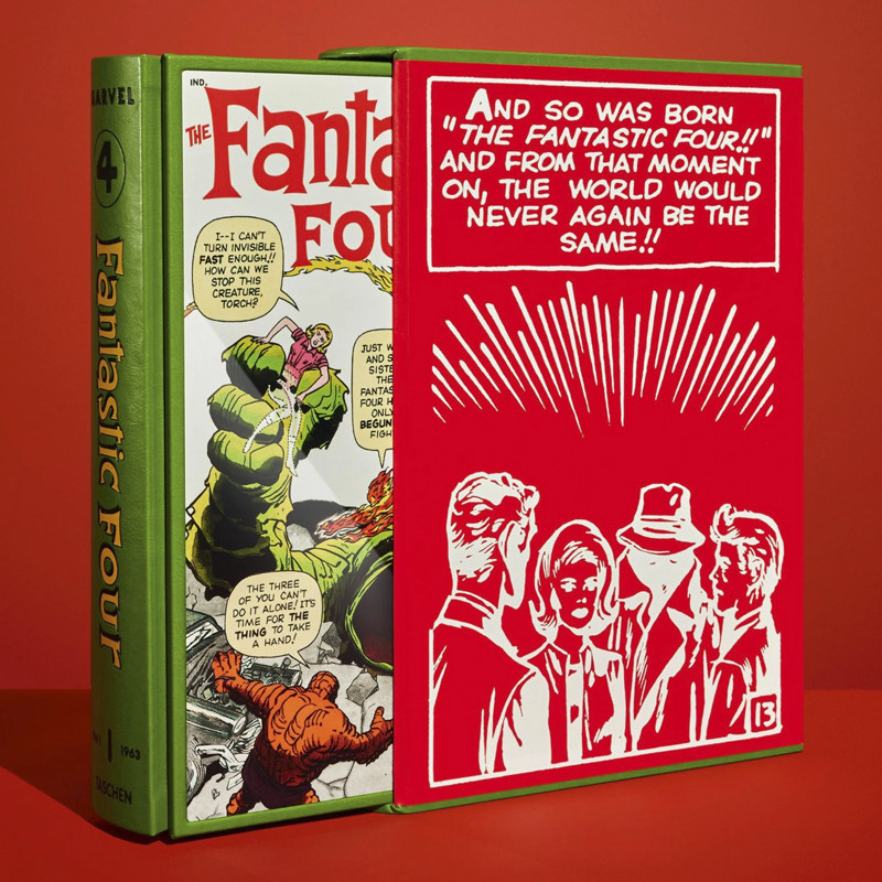 【限量版现货】漫威漫画图书馆 神奇四侠 卷1 1961-1963 Marvel Comics Library. 英文艺术画册画集正版进口书【TASCHEN限量版】