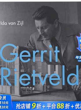 【现货】Gerrit Rietveld，格里特·托马斯·里特维尔德 英文建筑设计图书