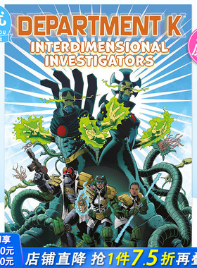 【预售】英文漫画 K部：跨维度调查员 Department K: Interdimensional Investigators 原版进口书籍 Simon & Schuster 善优图书
