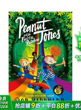 【预售】花生?琼斯与彩虹尽头 Peanut Jones and the End of the Rainbow 英文儿童桥梁章节故事 英语拓展阅读进口书