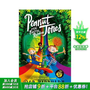 【预售】花生?琼斯与彩虹尽头 Peanut Jones and the End of the Rainbow 英文儿童桥梁章节故事 英语拓展阅读进口书