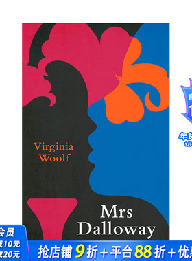 【现货】英文原版 达洛维夫人 【Legend Classics】Mrs Dalloway 英文小说 正版进口图书画册