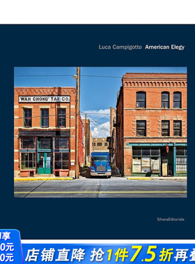 【预售】Luca Campigotto：American Elegy，卢卡·坎皮戈托：美国人的选择英文原版 艺术画册 正版进口书籍 善优图书