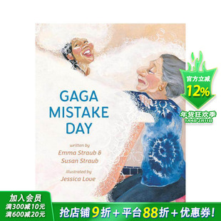 【现货】嘎嘎错误日 Gaga Mistake Day英文儿童插画故事绘本 进口童书