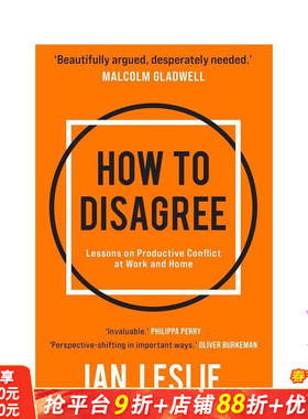 【现货】英文原版 如何不同意：工作和家庭里频发冲突的教训 How to Disagree 社会科学 正版进口图书画册 善优图书