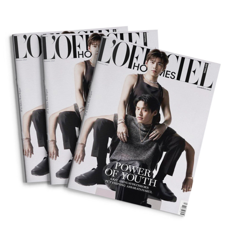订阅 时装男士泰国泰文版 L'Officiel HOMMES Thailand 时尚杂志 年订12期 D685 年订12期
