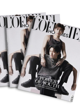 订阅 时装男士泰国泰文版 L'Officiel HOMMES Thailand 时尚杂志 年订12期 D685