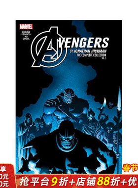 【预售】复仇者联盟 完整版合集 卷3 Avengers By Jonathan Hickman 原版英文漫画书 漫威Marvel 正版进口书