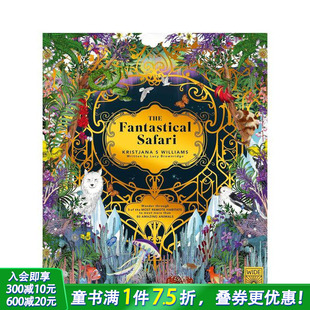 remote 奇幻野生动物园 Safari Fantastical through most habitats the The 进口童书 英文儿童科普绘本 Wander 预售