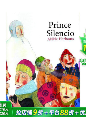 【预售】Silencio王子 Prince Silencio英文儿童插画故事绘本 进口童书