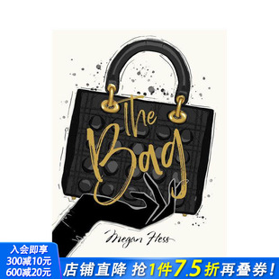 Bag 预售 Hess 原版 正版 Megan 综合 澳大利亚插画师 进口书 Hess：包包 英文时尚 The