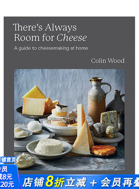 【预售】芝士总有用武之地 There's Always Room for Cheese 原版英文餐饮生活美食 正版进口书籍画册 善优图书