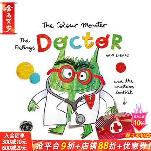 【预售】【彩色怪兽】情绪医生与情绪工具包 The Feelings Doctor and the Emotions Toolkit原版英文儿童插画艺术故事绘本进口书