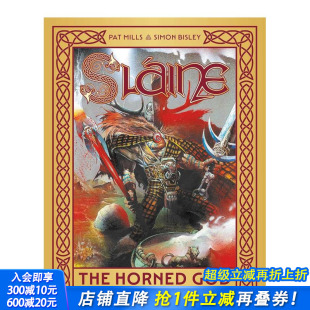 周年纪念版 Horned 现货 有角之神 英文漫画书 进口书 原版 Slaine 杀戮 Anniversary God The 正版 Edition