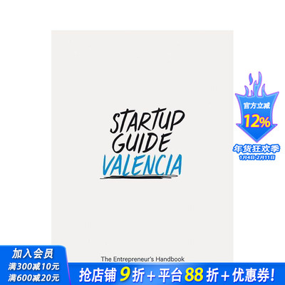 【现货】英文原版 【创业指南】瓦伦西亚 Startup Guide: Valencia 英文商业行销 正版进口书籍