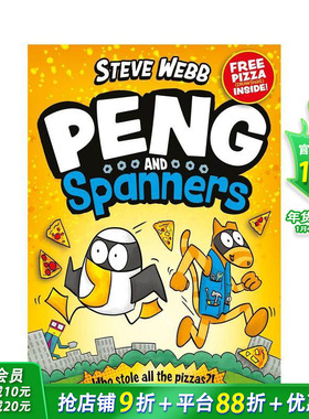 【现货】彭和扳手 Peng and Spanners 英文儿童漫画故事 英语阅读拓展进口童书