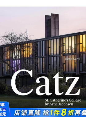 【预售】卡茨圣凯瑟琳学院 作者：阿纳-雅各布布森 Catz St Catherine's College By Arne Jacobsen 原版英文建筑设计 正版进口书