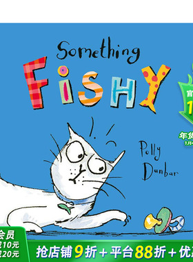 【现货】Something Fishy 我想要鱼 猫咪绘本 英文原版 3-6岁【善优童书】