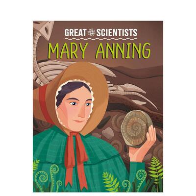 【预售】伟大科学家：玛丽?安宁 Great Scientists: Mary Anning 精装英文儿童插画故事绘本 进口童书