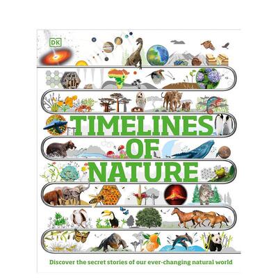 【现货】自然界的时间线 Timelines Of Nature 英文儿童插画故事绘本 进口童书