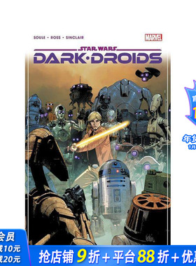 【预售】星球大战：黑暗机器人 Star Wars: Dark Droids 原版英文漫画书 正版进口书