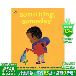 【现货】某天,某事 Something, Someday 英文儿童插画故事绘本 进口童书