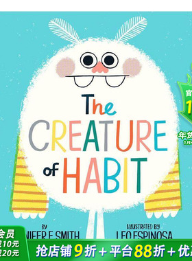 【现货】拥有固定模式的生物习惯The Creature of Habit 4-8岁儿童启蒙早教趣味故事绘本 英文原版 如何打破固有思维启发 图书