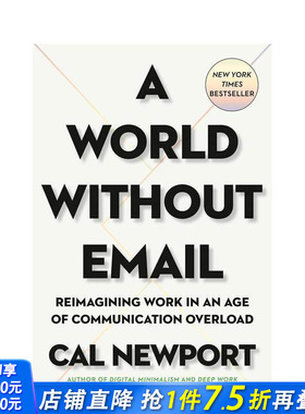【现货】没有邮件的世界A World Without Email  有效工作法指南 英文原版 个人成长职能提升 职场个人逻辑能力锻炼