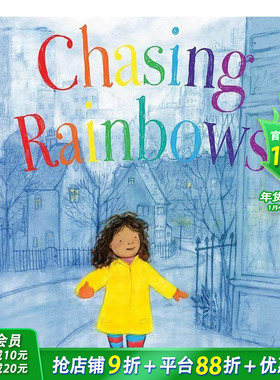 【现货】追逐彩虹Chasing Rainbows 亲子睡前共读阅读故事英语儿童绘本 英文原版 适合4-7岁幼儿 父女温馨 Gabby Grant