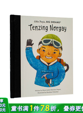 【现货】【小人物大梦想】丹增·诺尔盖  英文儿童插画故事绘本 名人传记 进口童书 Little People Big Dreams