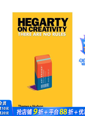 【预售】创意无规则 Hegarty on Creativity:There are No Rules 原版英文广告包装设计 Thames & Hudson 正版进口书