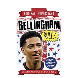 Bellingham 英文運(yùn)動(dòng) Football Superstars 進(jìn)口書 原版 足球明星特輯：祖德·貝林厄姆 現(xiàn)貨 Rules 正版