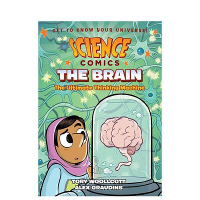 【预售】大脑：思维机器 【Science Comics】The Brain: The Ultimate Thinking Machine 英文儿童漫画故事 英语拓展科普进口童书