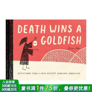 Death Wins 英文儿童插画故事绘本 死神赢得了一条金鱼 Goldfish 进口童书 预售