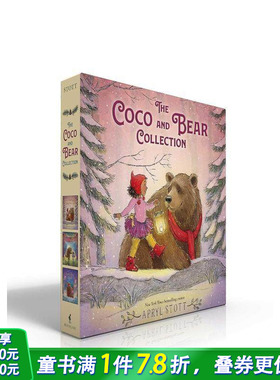 【现货】可可与熊故事盒装集 Coco and Bear Collection (Boxed Set) 英文儿童插画故事绘本 进口童书