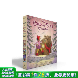 Set 进口童书 集 Bear Collection and 可可与熊故事盒装 Coco 英文儿童插画故事绘本 Boxed 现货