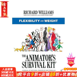 【现货】英文原版 动画师的生存工具包：灵活性和重量 The Animator’s Survival Kit 艺术技法 正版进口图书画册