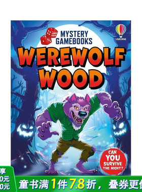 【预售】狼人森林 Werewolf Wood 英文儿童小说故事 英语拓展阅读进口书