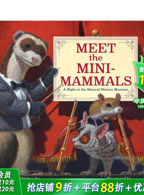 【现货】认识迷你哺乳动物 Meet the Mini-Mammals 英文儿童插画科普绘本 进口童书