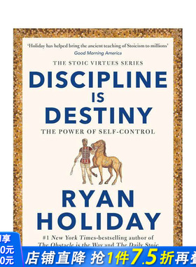 【现货】【斯多葛美德系列】自律即天命 Discipline Is Destiny 英文商业行销 正版进口书