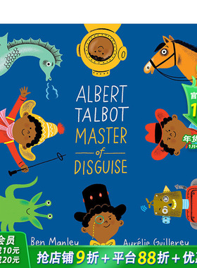 【现货】乔装打扮的阿尔伯特 Albert Talbot:Master of Disguise 英文原版儿童绘本【善优童书】