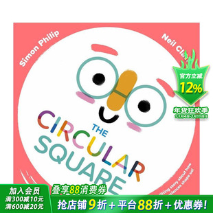 【预售】圆圆的方方:经历如何塑造我们？The Circular Square 圆形广场 英文儿童趣味英语早教绘本 进口童书