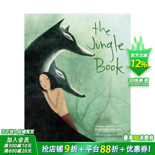 【预售】【经典童话名作绘本系列】森林王子 【Masterpiece Series】The Jungle Book 原版英文儿童插画绘本故事 进口图书