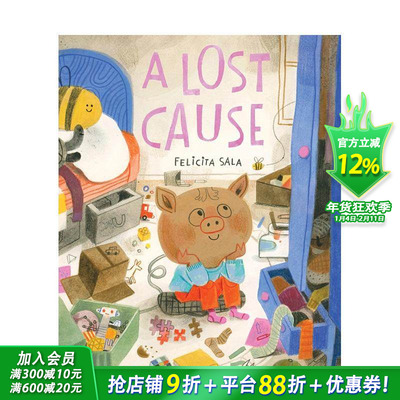 【现货】【澳大利亚插画师Felicita Sala】失物大追捕 A Lost Cause 英文儿童插画故事绘本 进口童书
