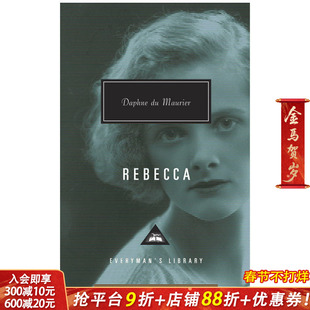 【现货】Rebecca，丽贝卡 Daphne Du Maurier达夫妮·杜穆里埃作品 英文原版小说
