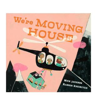 House We’re Moving 进口童书 英文儿童插画故事绘本 预售 我们在搬家