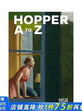 【预售】爱德华·霍普:A-Z Edward Hopper:A-Z 原版英文艺术画册画集 正版进口书